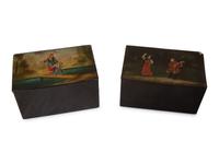 Two Russian Lacquer Boxes