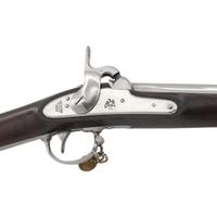Confederate Cleaned & Repaired "Q" Marked US Springfield Model 1842 Musket