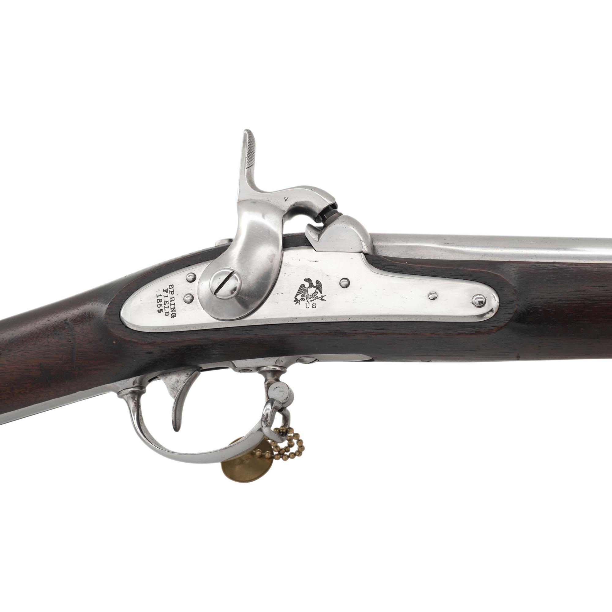 Confederate Cleaned & Repaired "Q" Marked US Springfield Model 1842 Musket