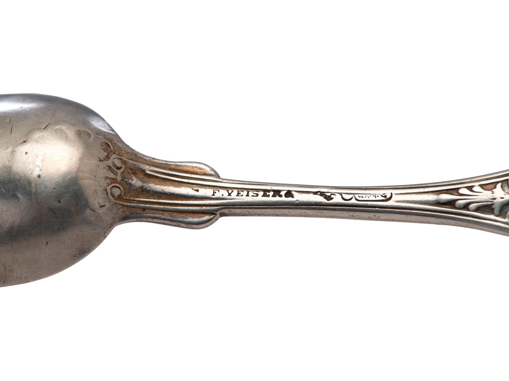 A Collection of Kentucky Coin Silver Flatware