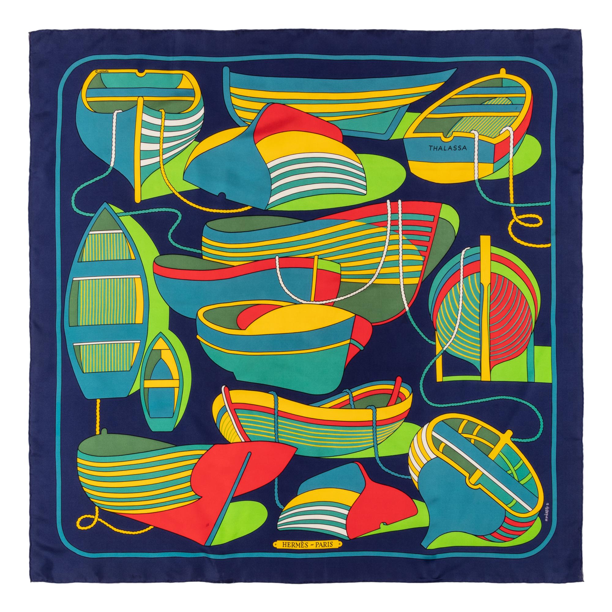 Three Hermès Scarves
