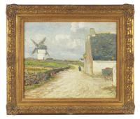 Le Chemin du Moulin, Batz , 1897