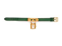 HERMÈS, GOLD-PLATED 'KELLY' WRISTWATCH