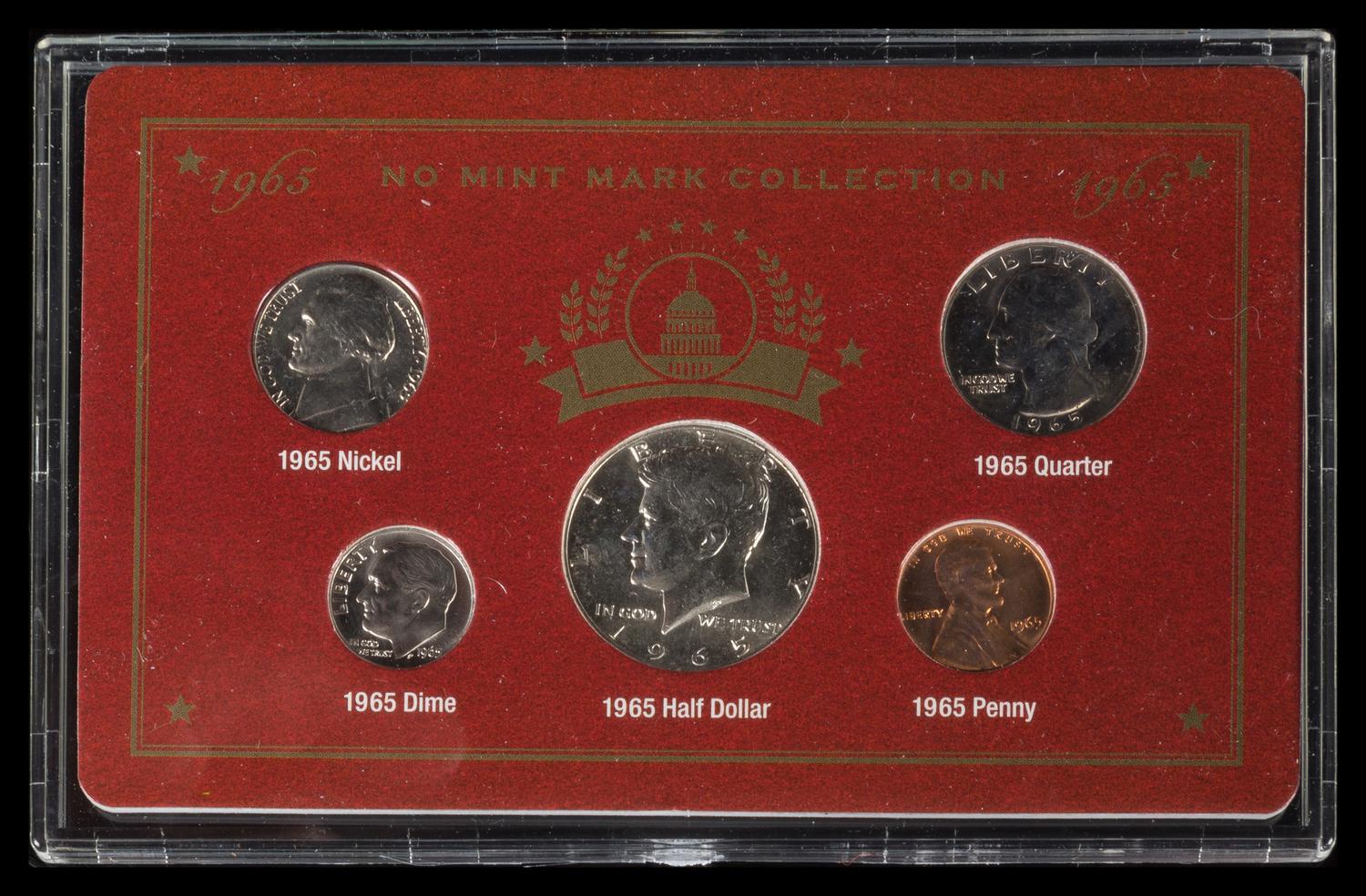A Group of Three United States 5-Coin Mint Sets