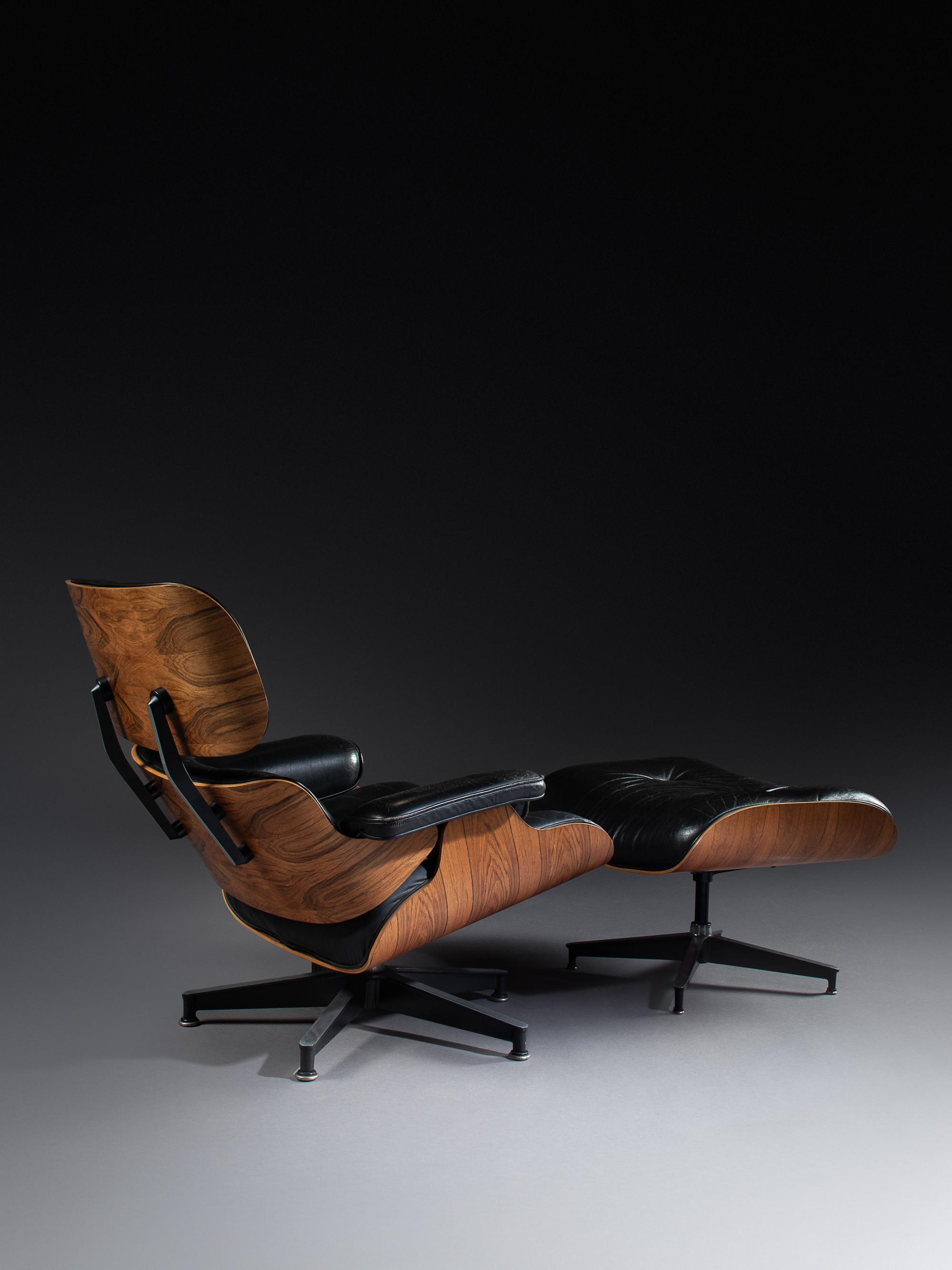 Lounge Chair, model 670 and Ottoman, model 671 Herman Miller, USA