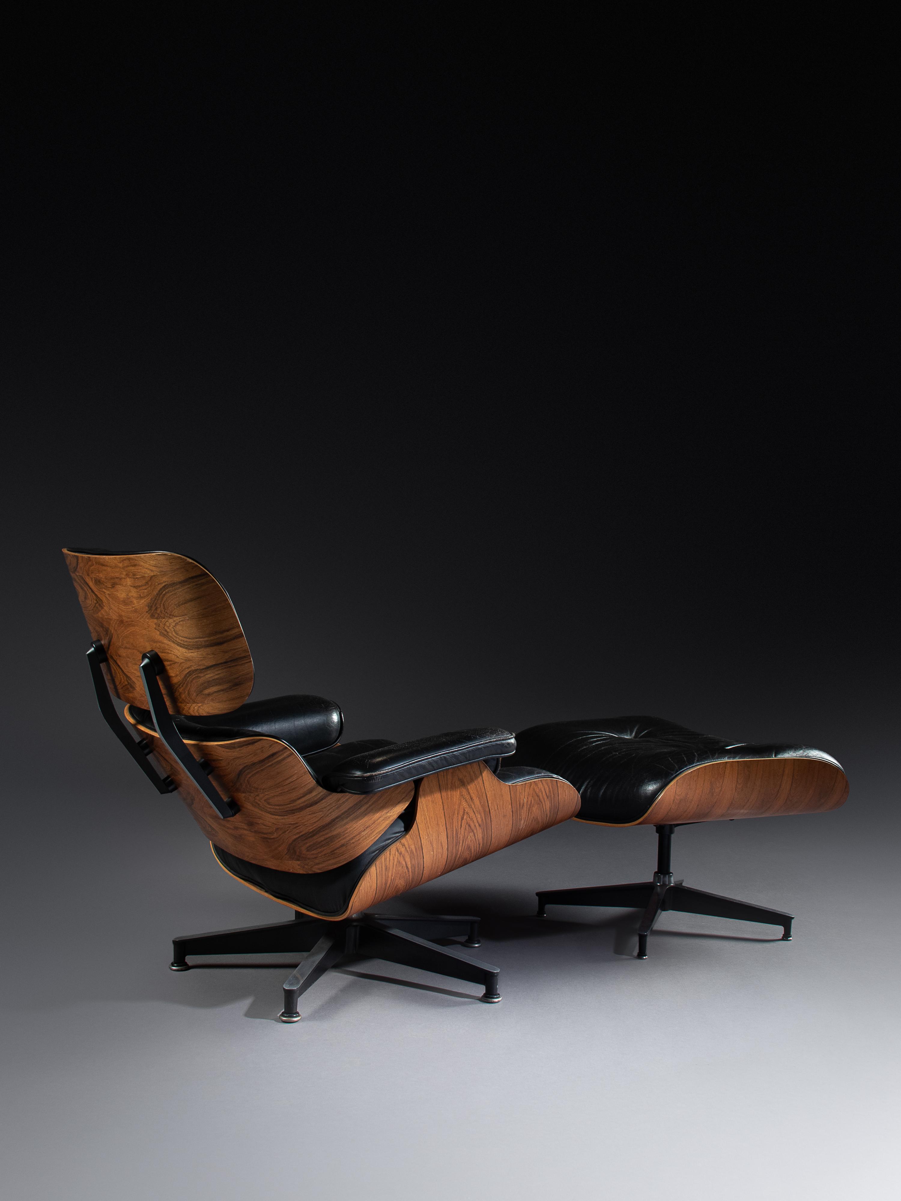 Lounge Chair, model 670 and Ottoman, model 671 Herman Miller, USA