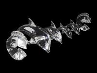 A Group of Six Steuben Glass Aquatic Figures — 20TH CENTURY