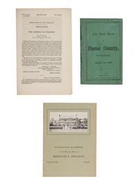 [WISCONSIN]. A group of 15 works, including: