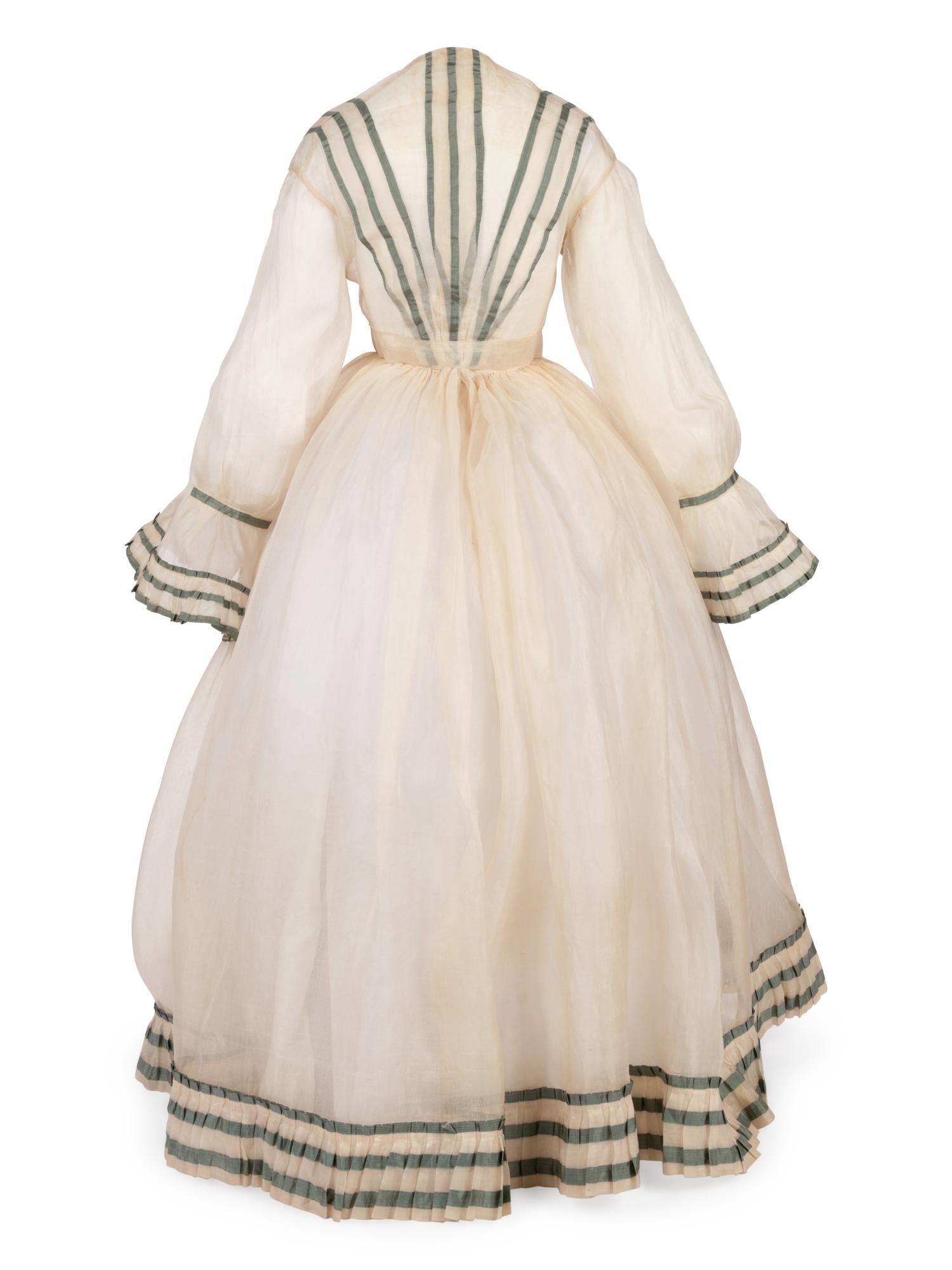Three Piece Dress with Day and Evening Bodices, 1860s