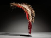 Sioux Roach, with Quilled Hair Ornament