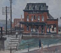 J. Jeffrey Grant, (American, 1883-1960), Salamanca, New York