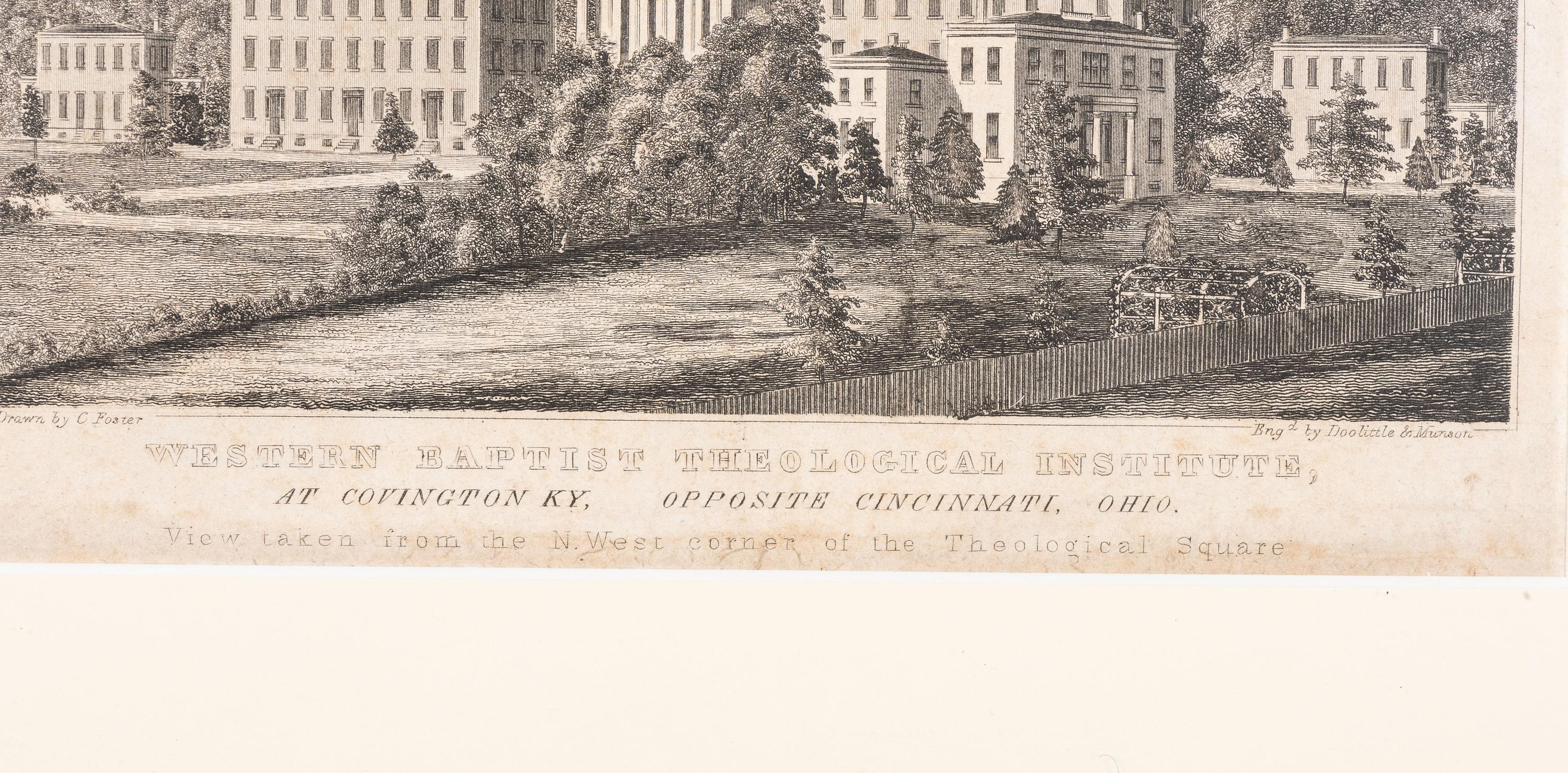 Six Cincinnati Engravings by Doolittle & Munson
