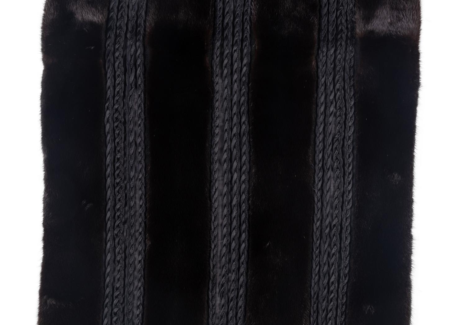 Exceptional J. Mendel Ranch Mink Scarf