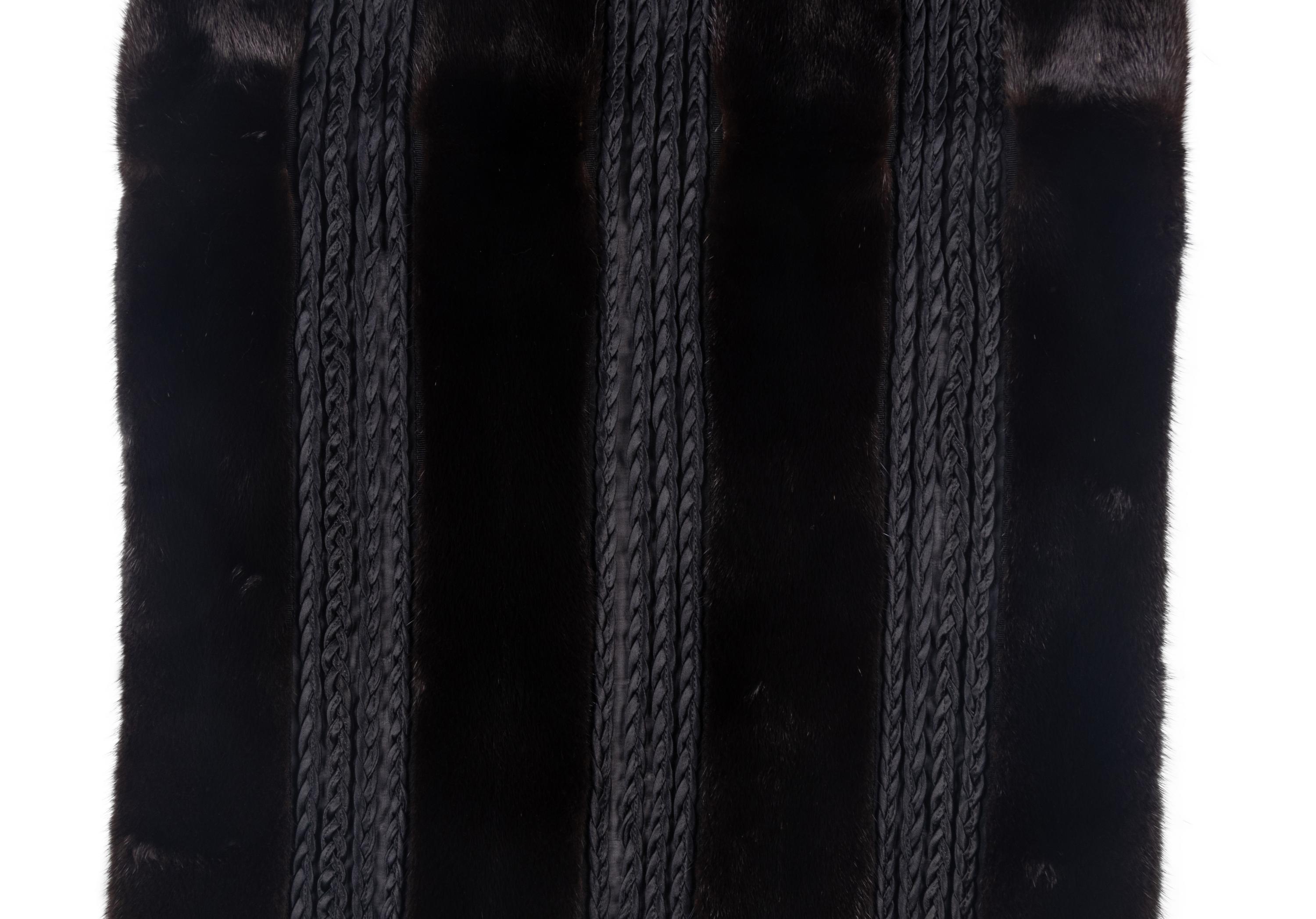 Exceptional J. Mendel Ranch Mink Scarf