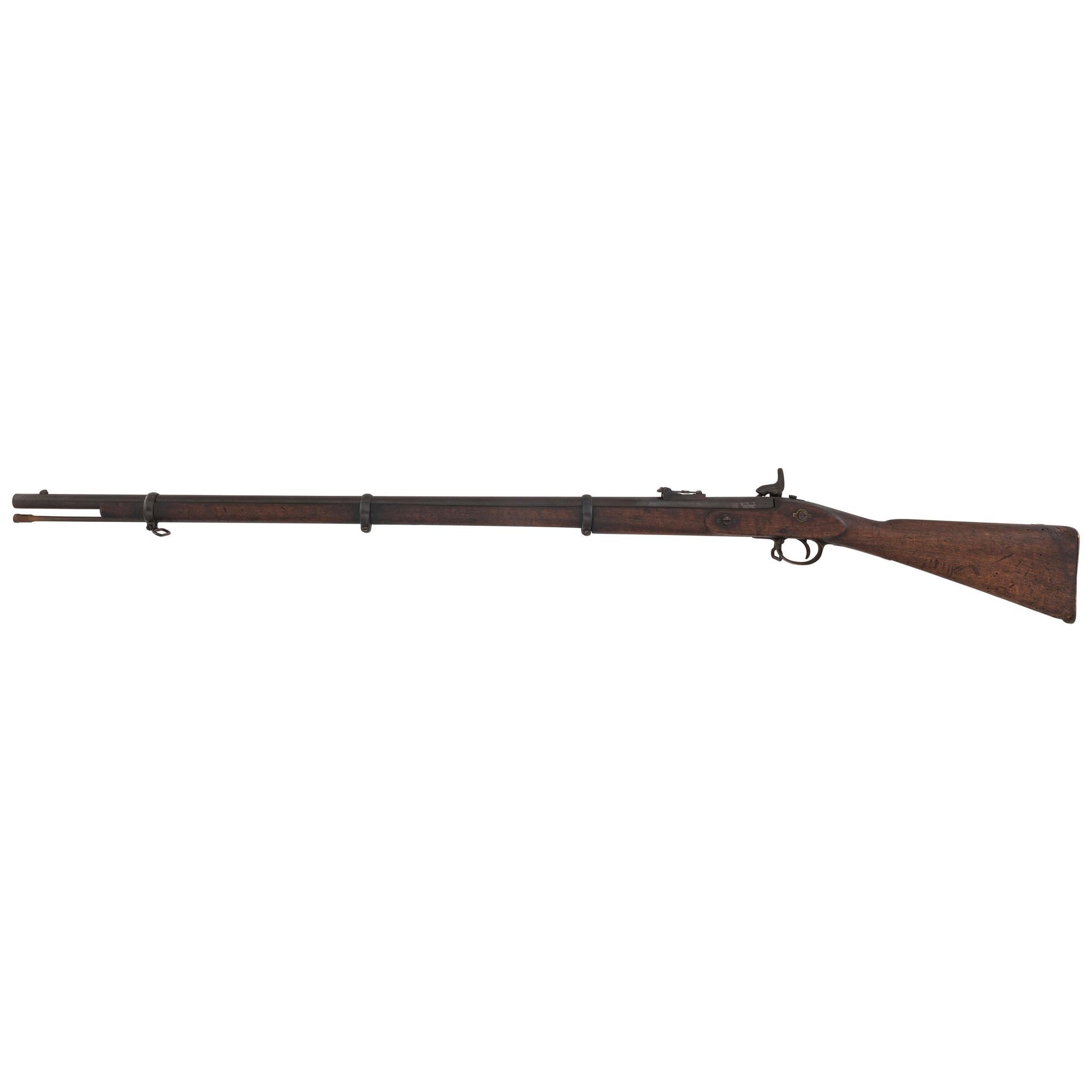 Rare Confederate Inventory Numbered and Imported Pattern 1853 Enfield Rifle Musket