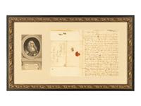 BLACKSTONE, William, Sir (1723-1780). Autograph letter signed ("Will Blackstone"), to George Bingham, 17 November 1748.