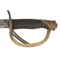 U.S. Model 1860 Light Cavalry Saber by Ames Presented to Capt. (Major) Langford Chapman 28th PA Volunteers - KIA at Chancellorsville