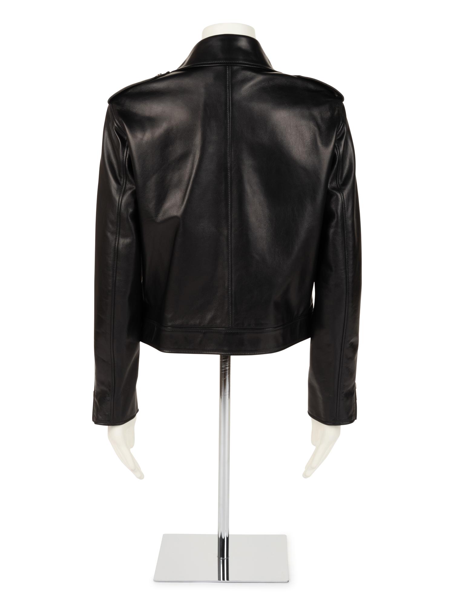 Christian Dior Lambskin Leather Biker Jacket