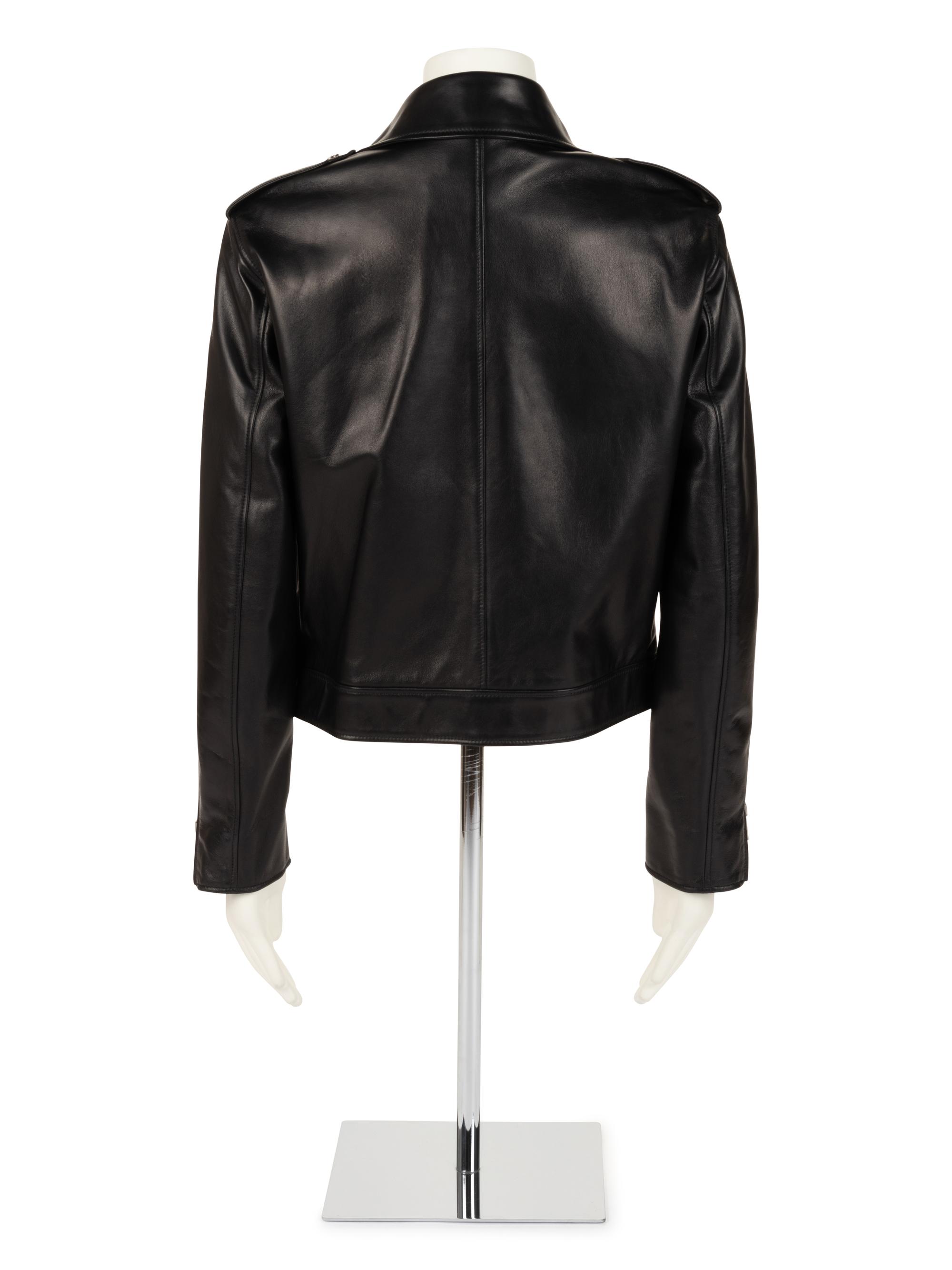 Christian Dior Lambskin Leather Biker Jacket