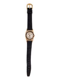 HAMILTON, 14K YELLOW GOLD 'PIPING ROCK' WRISTWATCH