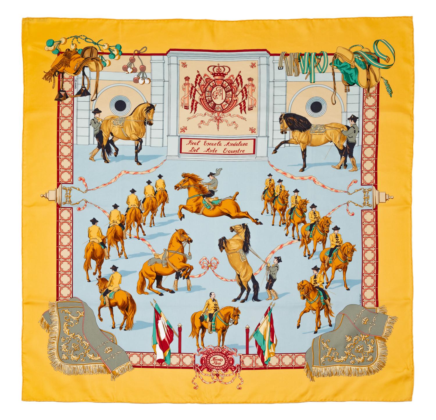 Hermès 90cm Silk Scarf