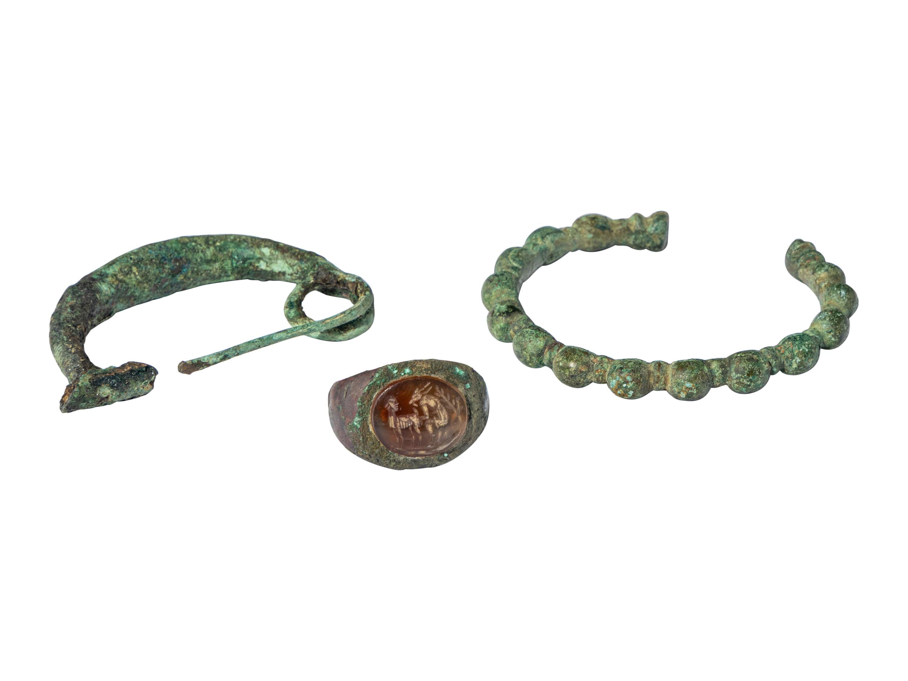 17 Greco-Roman Bronze Items