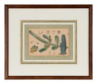 A Set of Eleven Illustrations from Medicinal Plants by Robert Bentley and Henry Trimen