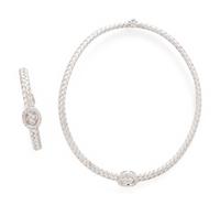 WHITE GOLD AND DIAMOND SET