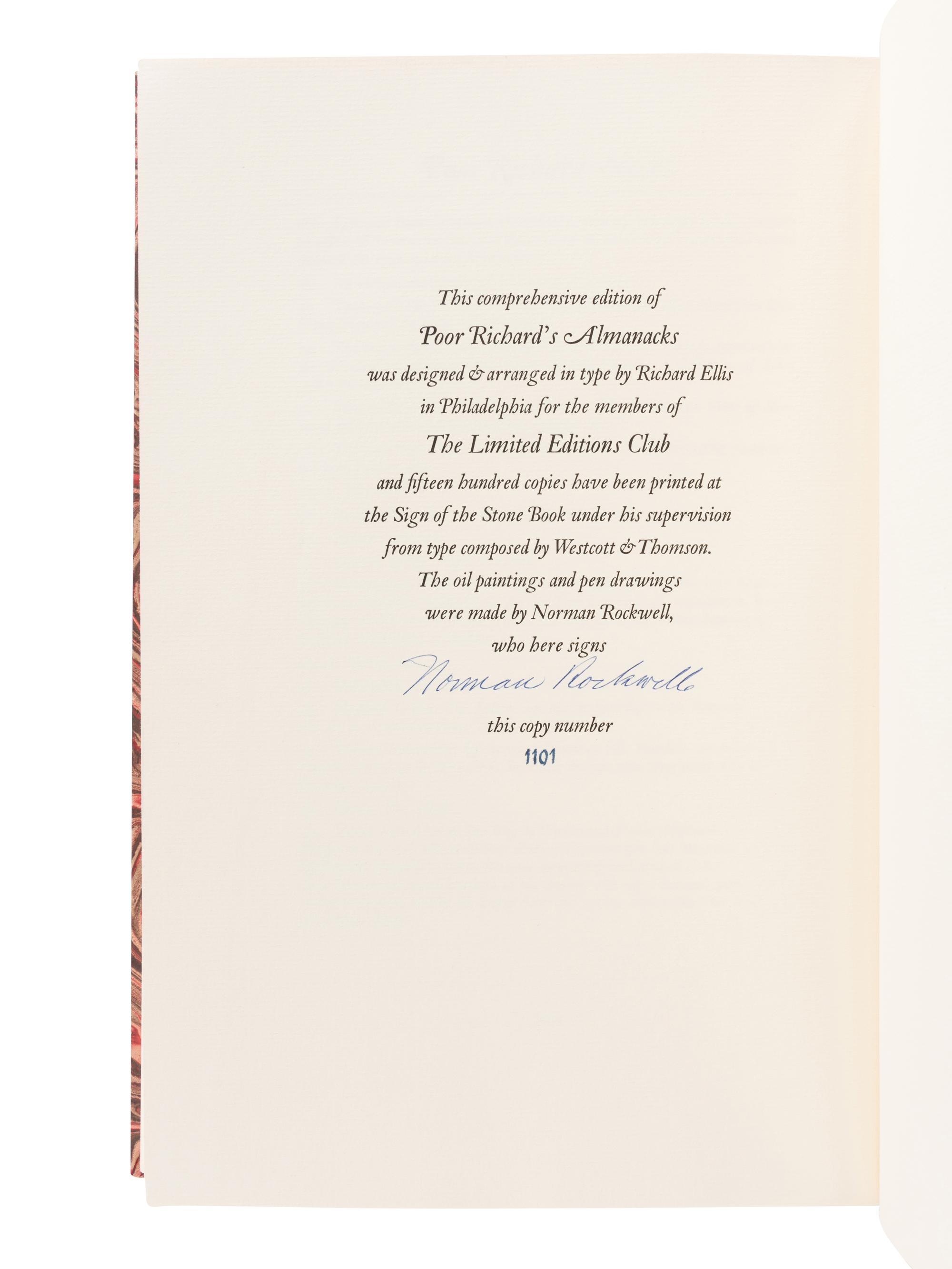 [LIMITED EDITIONS CLUB] – A group of 3 works, comprising: