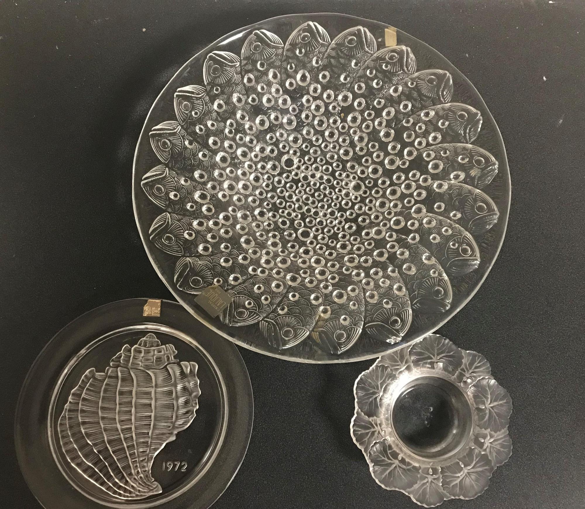 Three Lalique Articles — 20TH CENTURY