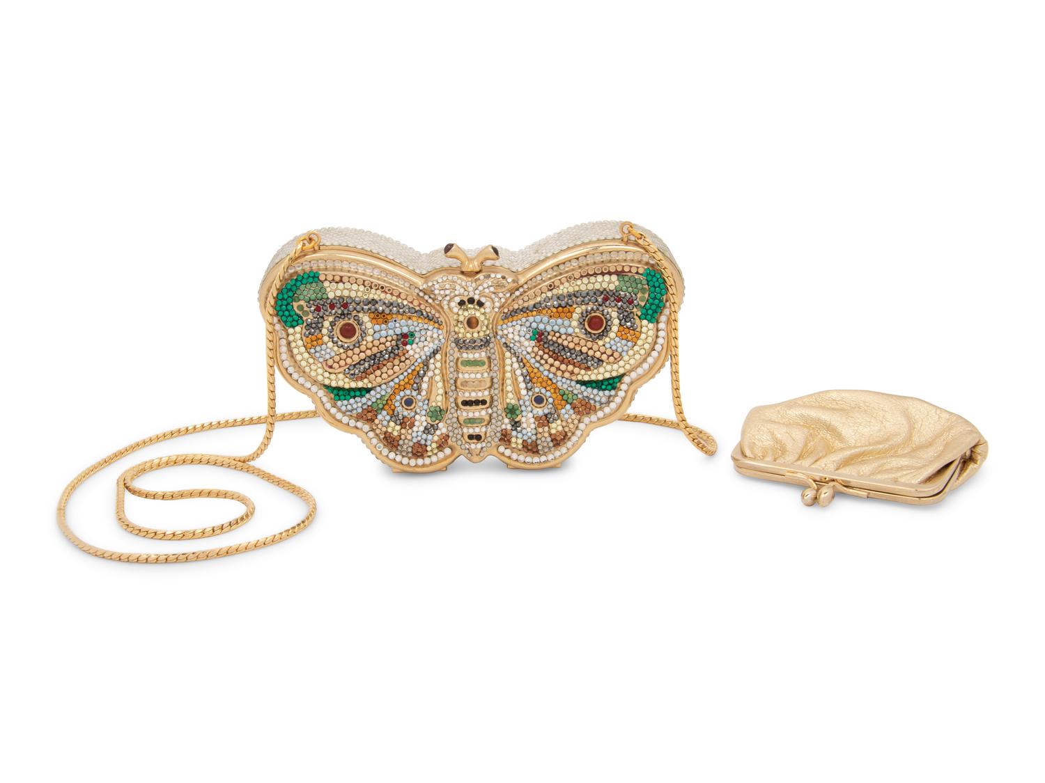 Judith Leiber Butterfly Minaudière