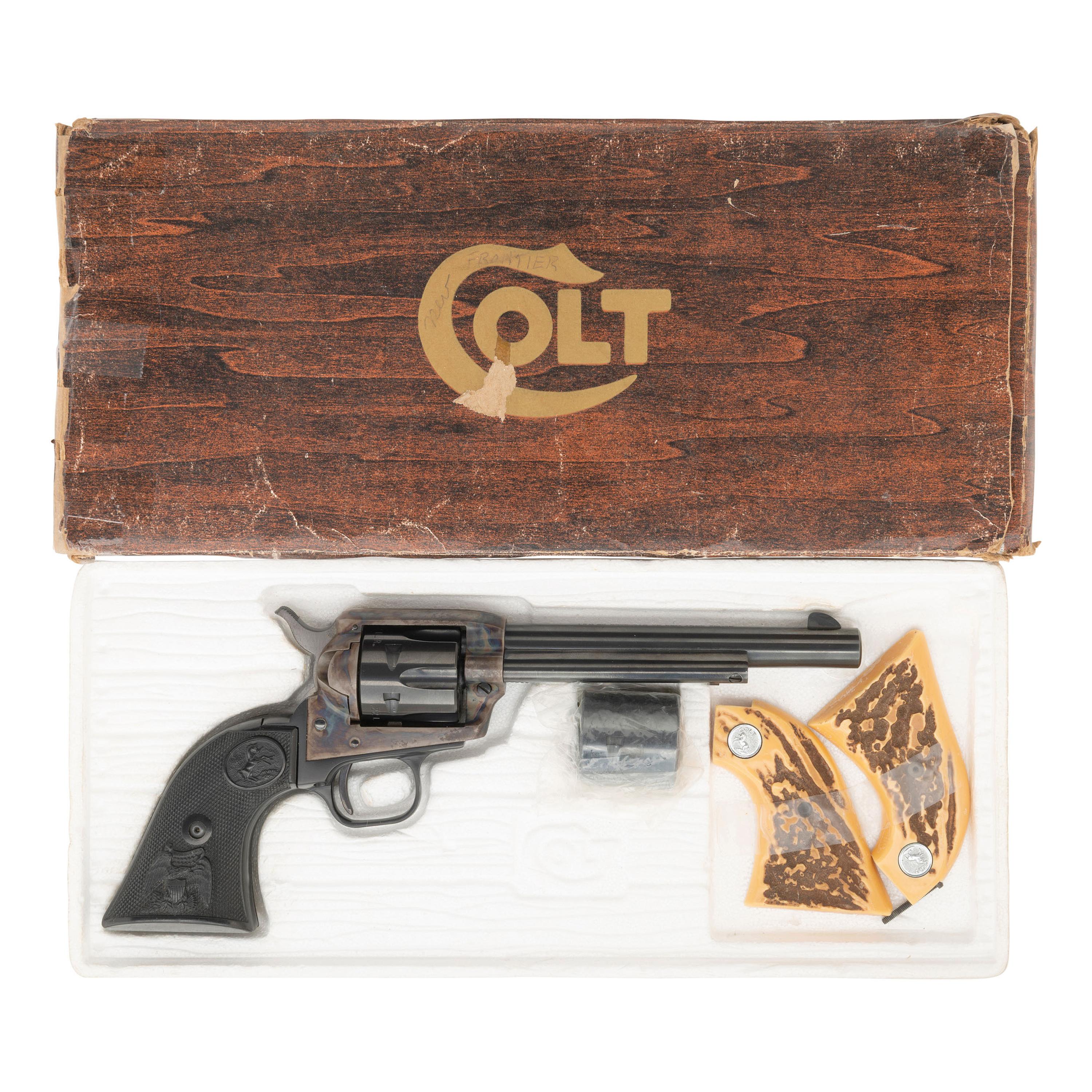 *Colt Peacemaker .22 Revolver in Box