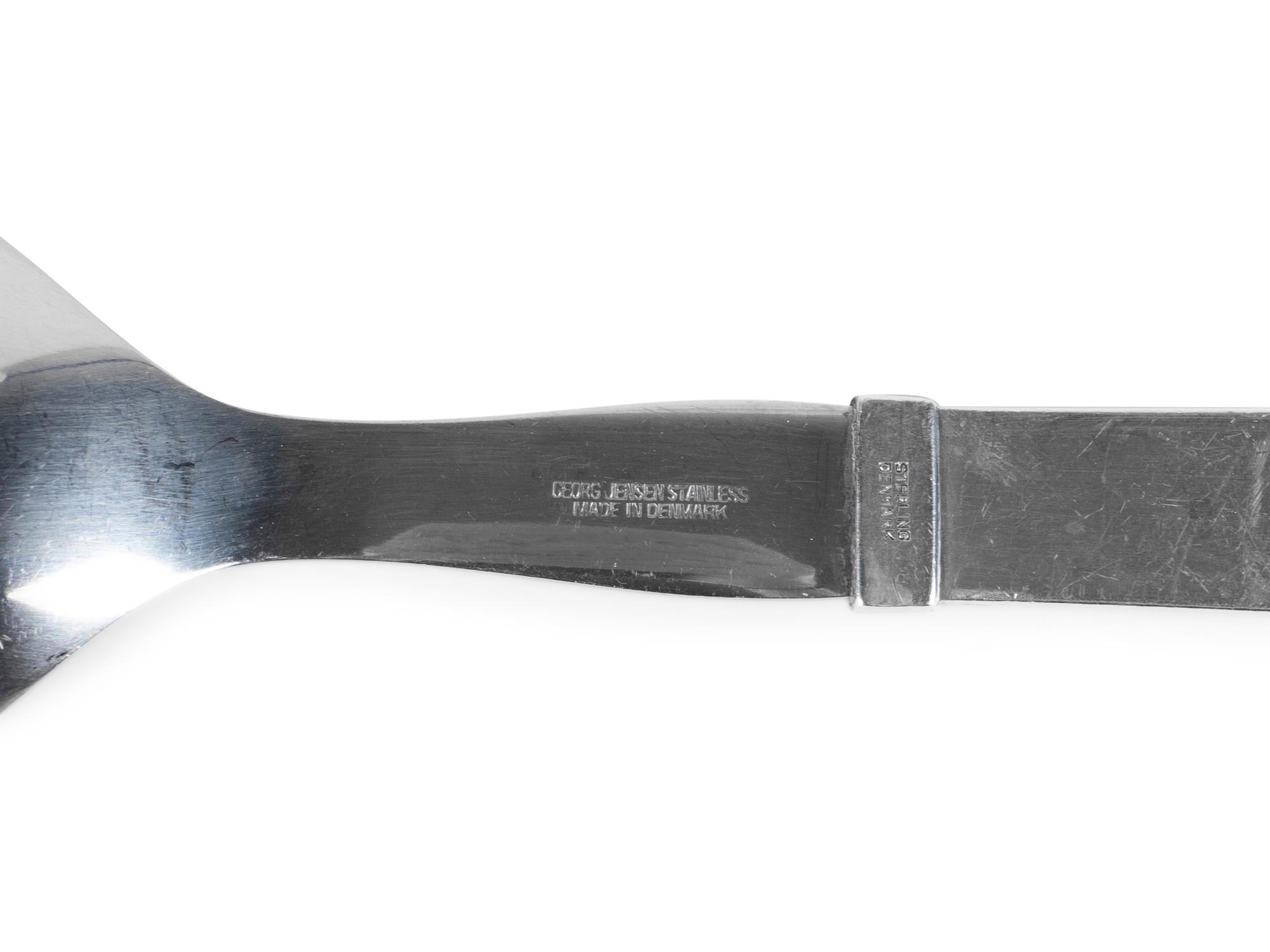 A Georg Jensen Silver Partial Flatware Service — 20TH CENTURY