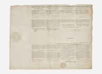 [Presidential] Jefferson, Thomas, and James Madison: Signed Ship's Passport