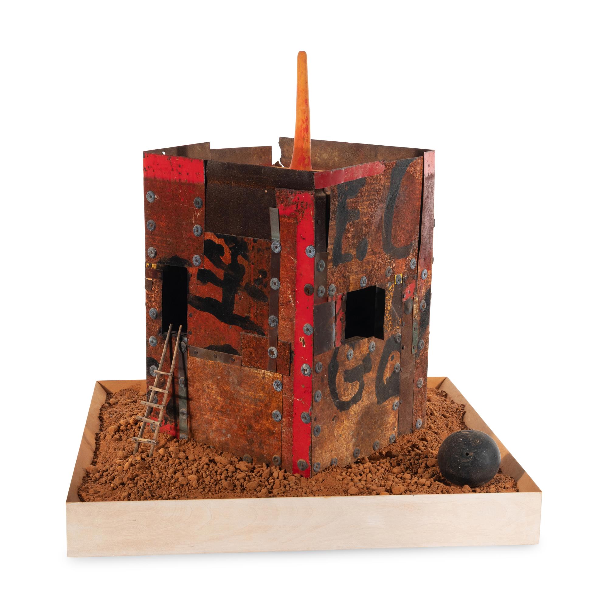 William Christenberry (American, 1934-2016) — Southern Monument XXII , 1989