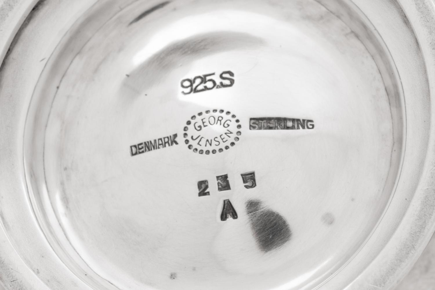 A Georg Jensen Silver Sugar Bowl