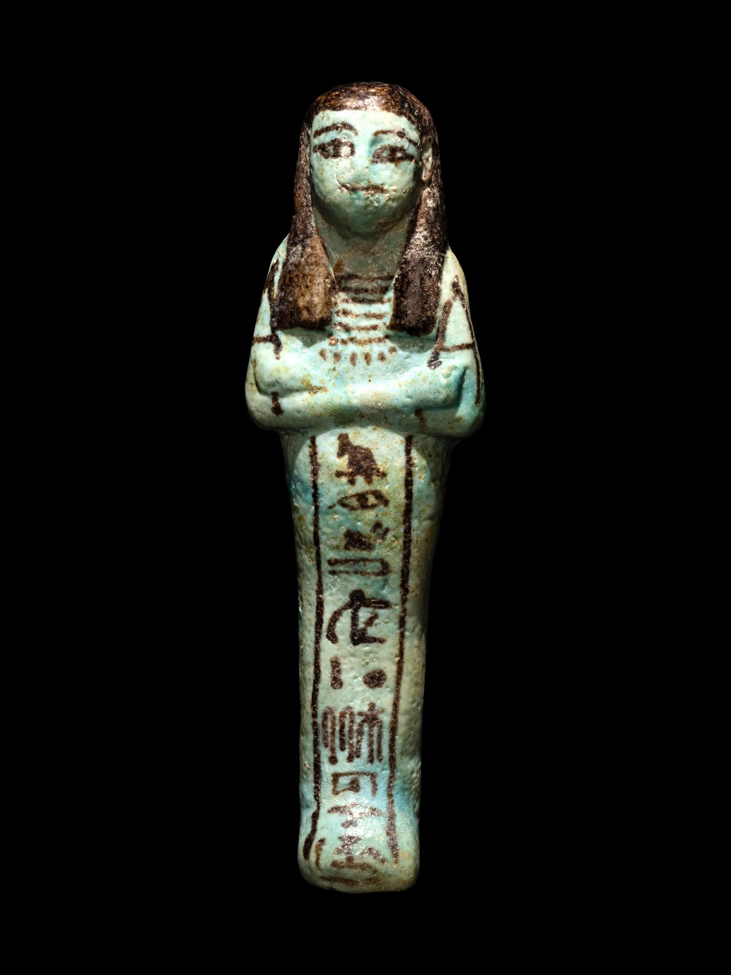 An Egyptian Faience Ushabti for Ramesesheru