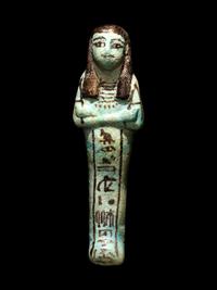 An Egyptian Faience Ushabti for Ramesesheru