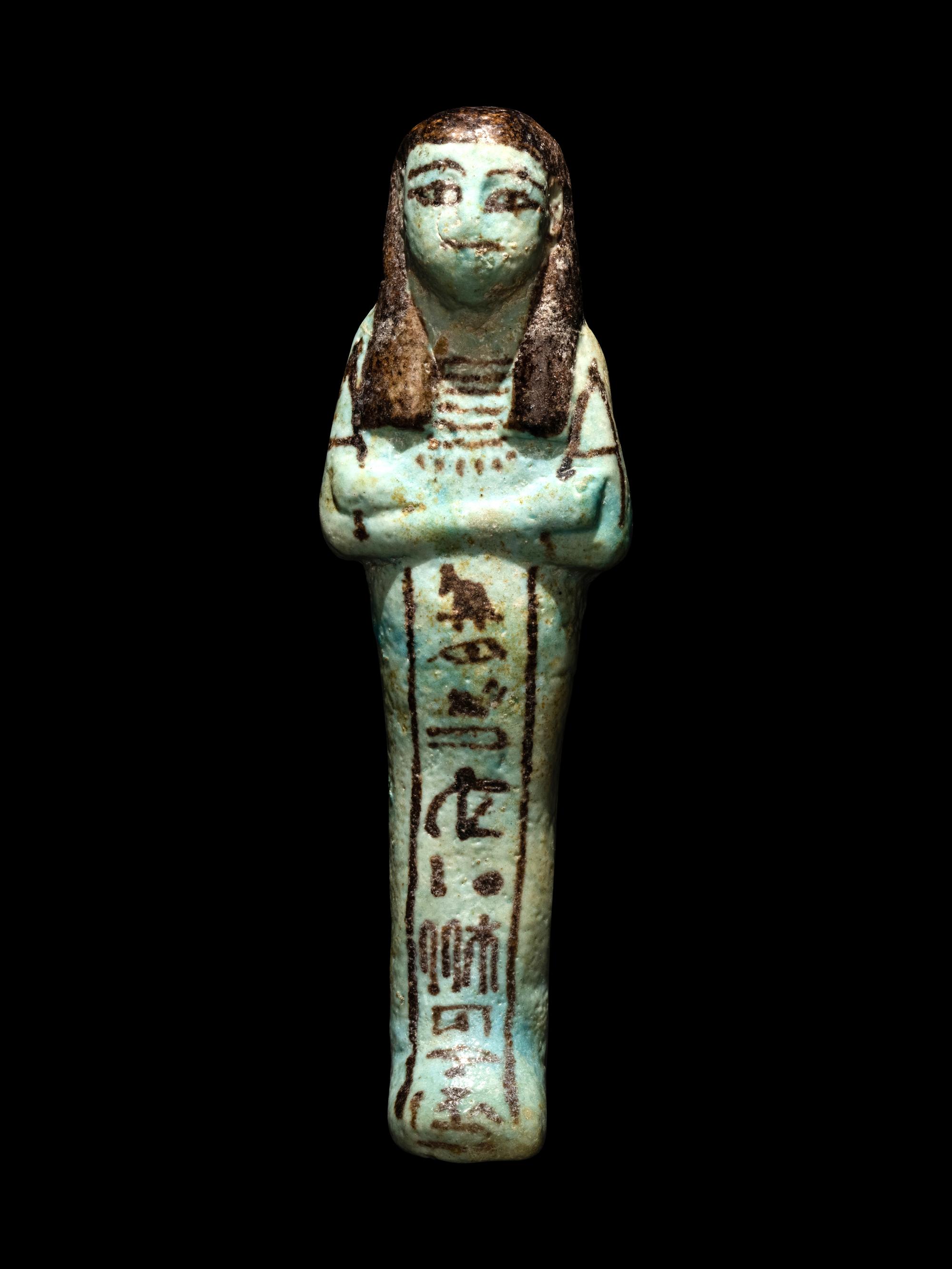An Egyptian Faience Ushabti for Ramesesheru