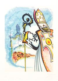Salvador Dali, (Spanish, 1904-1998), Ivanhoe Suite: King Richard, Rowena, Overseer and Wilfret of Ivanhoe
