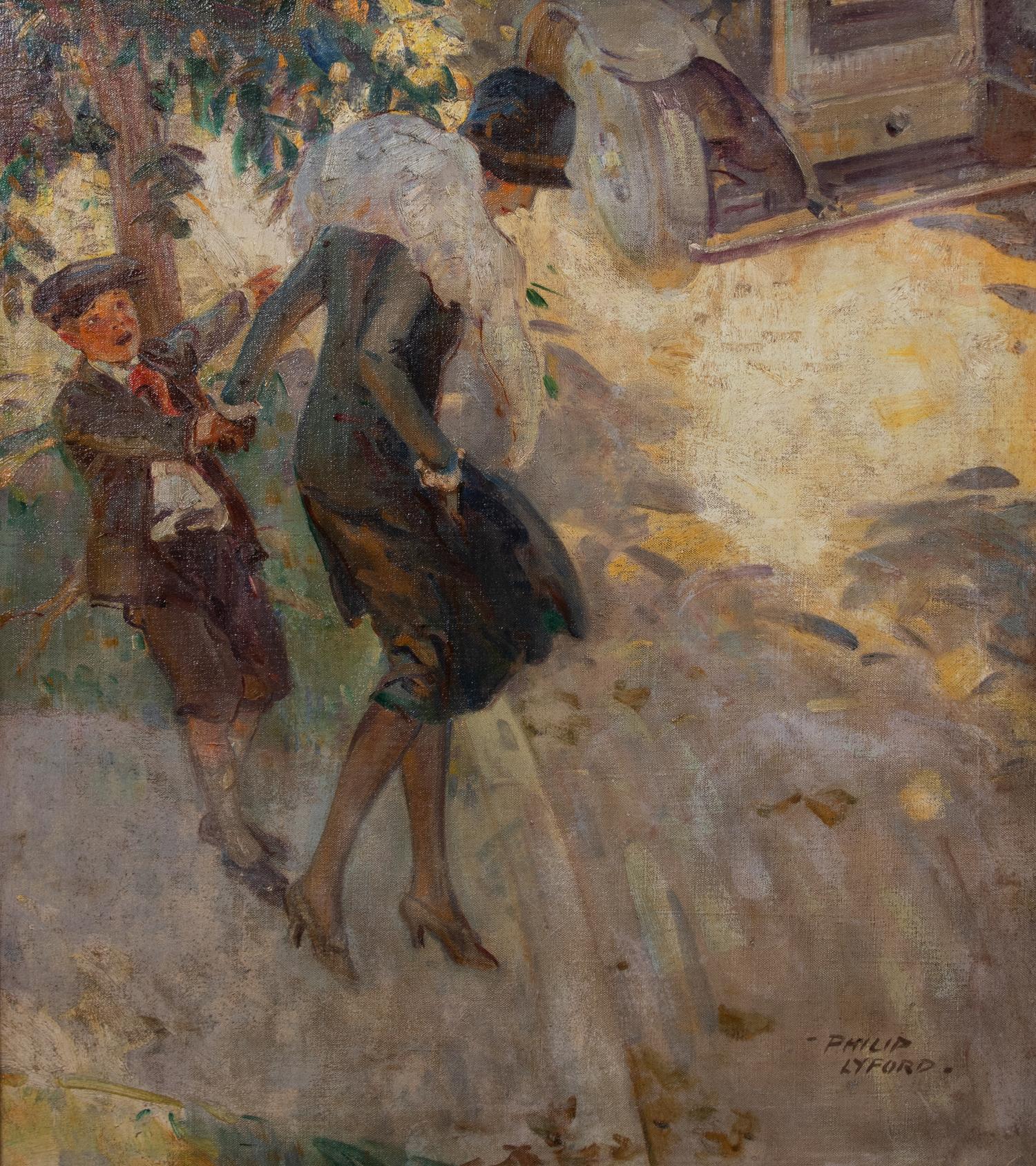 Philip Lyford, (American, 1887-1950) — The Stubborn Child