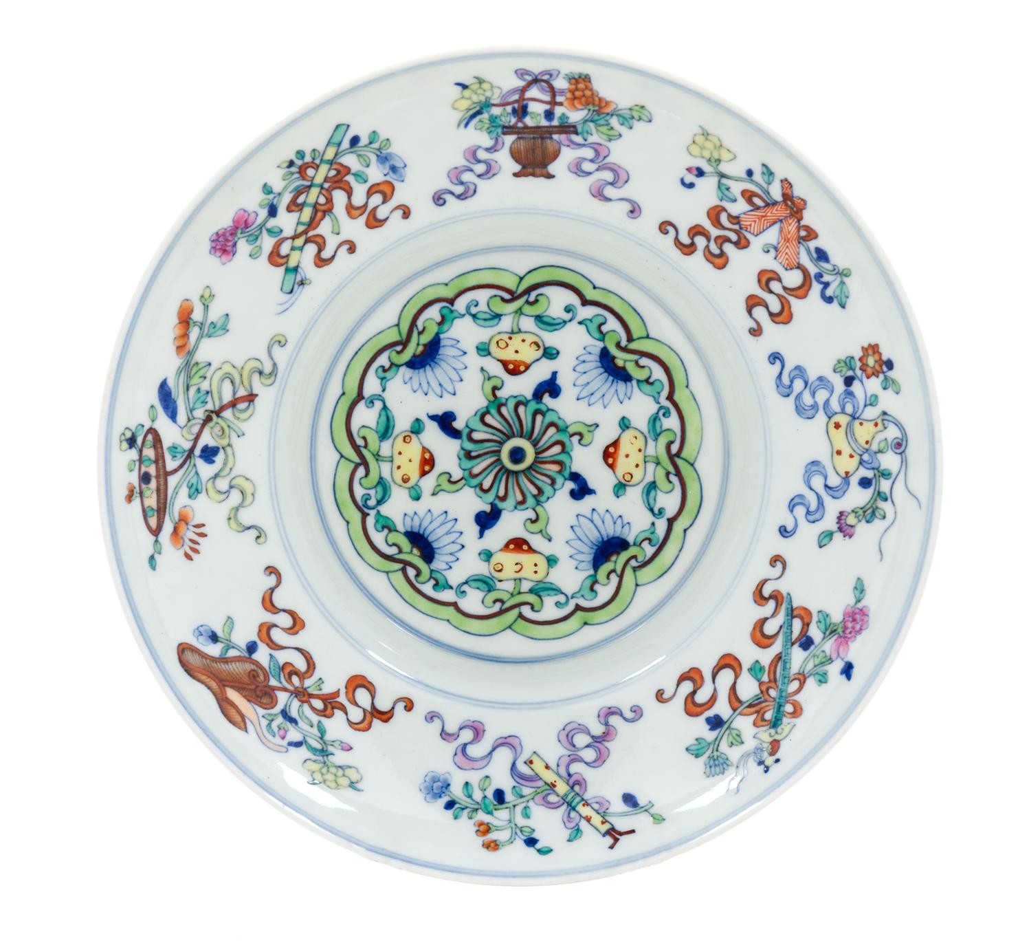 A Doucai Porcelain Shallow Bowl