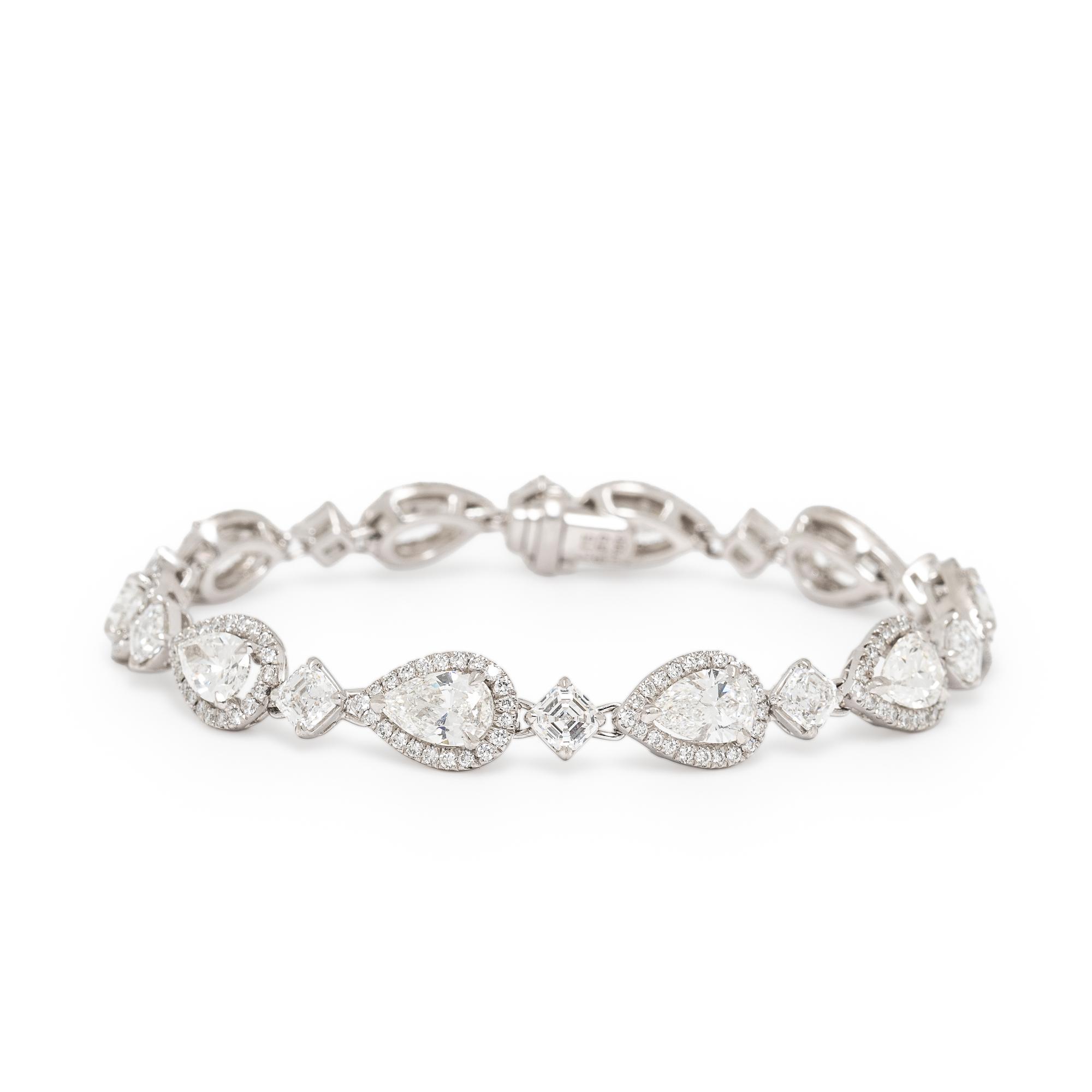 Diamond and Platinum Bracelet