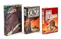 HERBERT, FRANK. The Dune Trilogy [Dune, Dune Messiah, Children of Dune]. First editions. New York, 1965, 69, 75