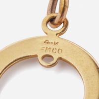 A 14K Yellow Gold Charm Bracelet