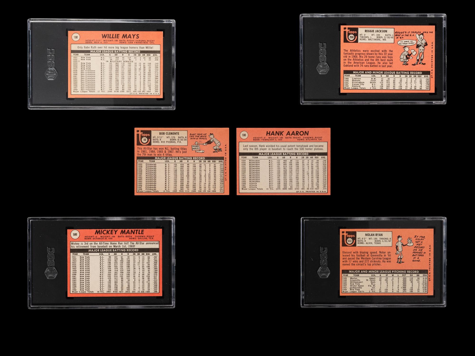 A Complete Set of 1969 Topps Baseball Cards (664/664),