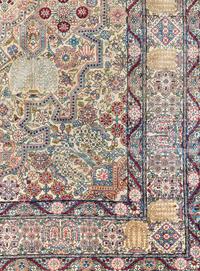 A Kirman Wool Rug