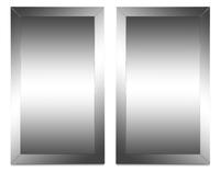 A Pair of Large Contemporary Mirrors