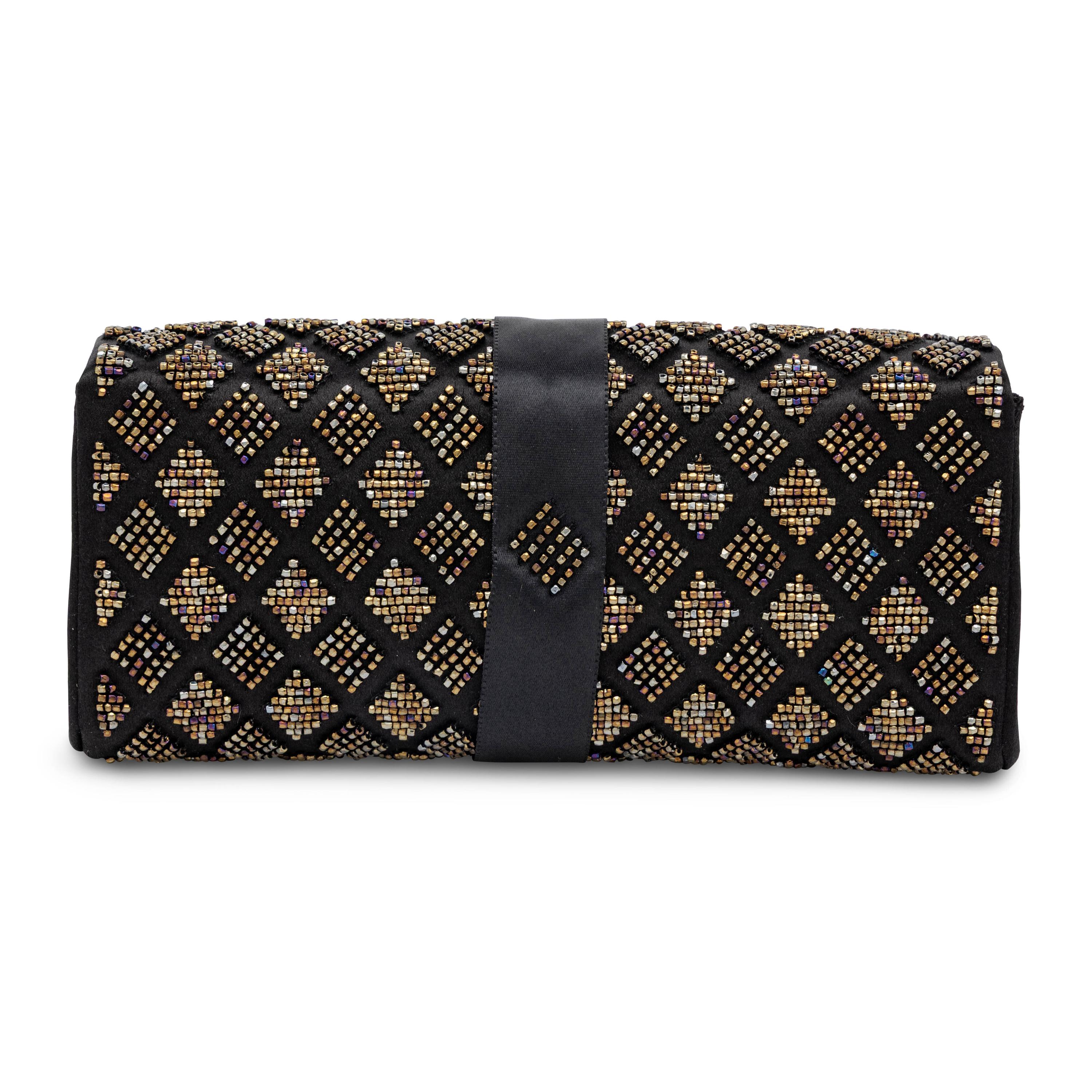Chanel, Beaded Bow Clutch