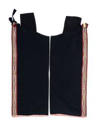 Prairie Wool Leggings, with Ribbonwork